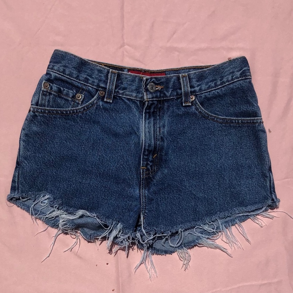 denim shorts